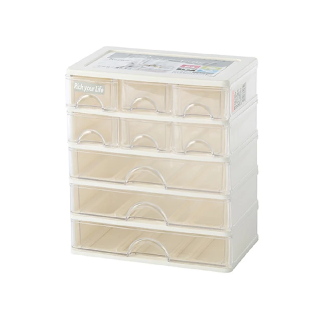 【KEYWAY 聯府】安娜五層收納盒-3入(分類 文具 小物 針線 飾品 MIT台灣製造) 歷史價格詳細信息