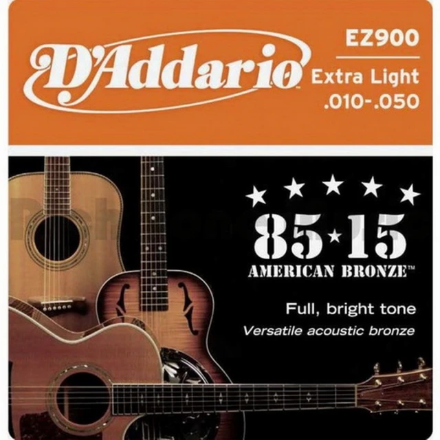 D'addario EZ910 (11-52) 軟弦 木吉他弦 民謠吉他弦 美國製造原廠包裝公司貨 歷史價格詳細信息