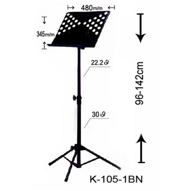 CNBear K-105-1BH 專業級 演奏型 高級大譜架 台製品牌【敦煌樂器】 歷史價格詳細信息