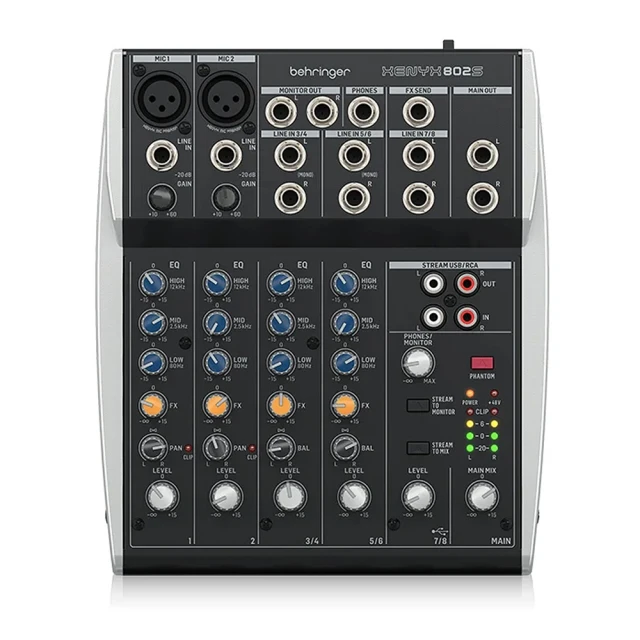 Behringer / Xenyx 502S 5軌混音機 / USB錄音介面【ATB通伯樂器音響】 歷史價格詳細信息