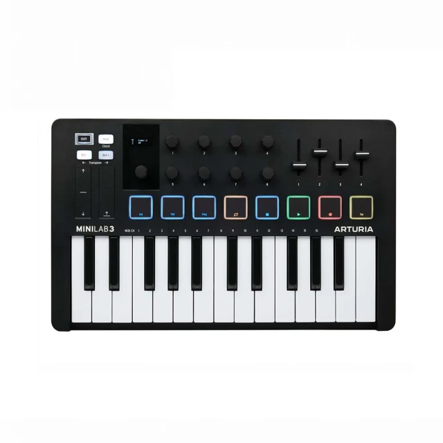 Arturia MiniLab 3 Black Edition MIDI鍵盤 原廠保固5年 歷史價格詳細信息