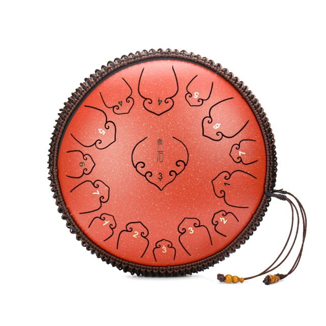 空靈鼓忘憂空靈鼓15音13寸12寸14寸專業級梵音鋼舌鼓無憂色空鼓樂器 現貨 歷史價格詳細信息