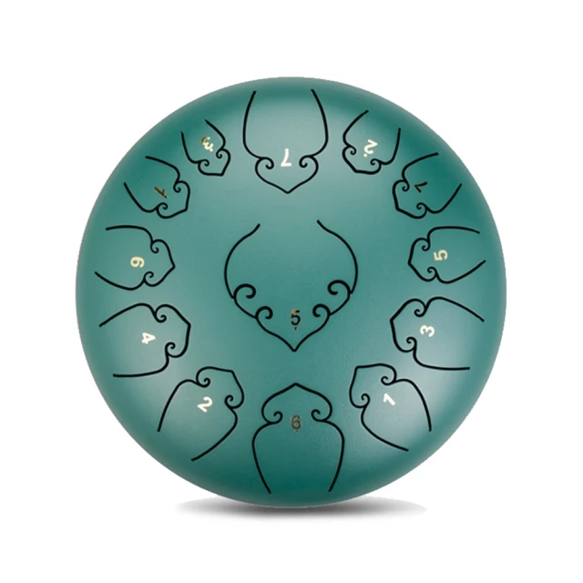 【美佳音樂】12吋13音C調 全新碳鋼/加厚鼓體 空明鼓 空靈鼓-綠色(鋼舌鼓/忘憂鼓/附鼓包) 價格比較,價格查詢,歷史價格詳細信息