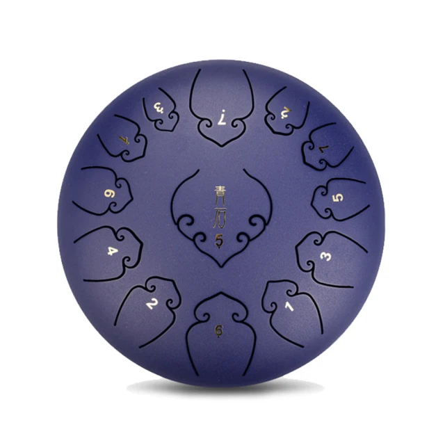 【美佳音樂】12吋13音C調 全新碳鋼/加厚鼓體 空明鼓 空靈鼓-綠色(鋼舌鼓/忘憂鼓/附鼓包) 歷史價格詳細信息