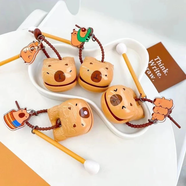 卡皮巴拉木 桌面創意小擺件發瘋情緒穩定神器敲解壓兒童節禮物品 歷史價格詳細信息