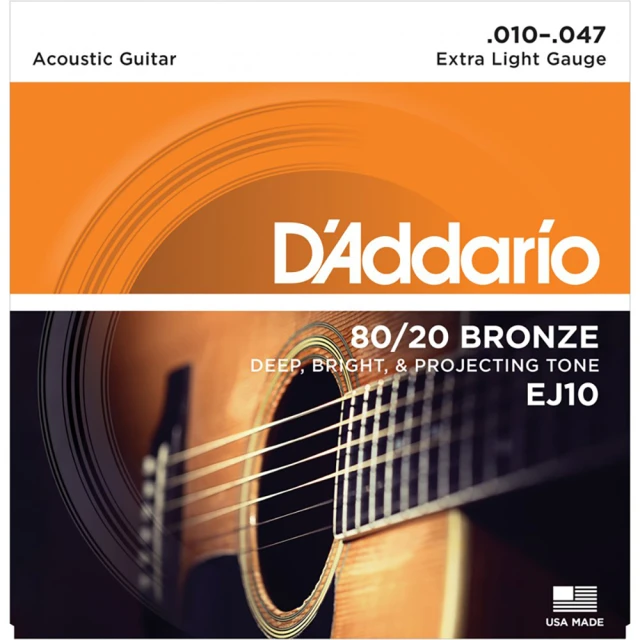 D'addario EJ15 (10-47) 木吉他弦 民謠吉他弦 磷青銅 美國製造原廠包裝公司貨 歷史價格詳細信息