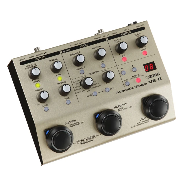 BOSS VE-1 Vocal Echo 錄音室人聲殘響等級 人聲效果器 歌唱效果 ve1 ve【凱傑樂器】 歷史價格詳細信息