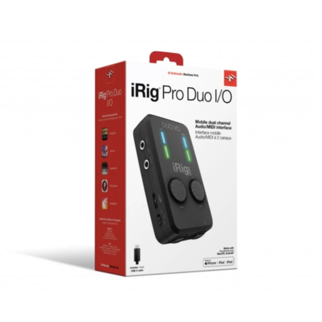 IK Multimedia iRig Pro Duo I/O 錄音介面 相容iOS Android Mac PC 公司貨 歷史價格詳細信息