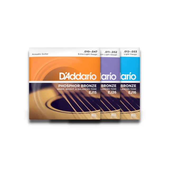 D'addario EJ26 (11-52) 木吉他弦 民謠吉他弦 磷青銅 美國製造原廠包裝公司貨 歷史價格詳細信息
