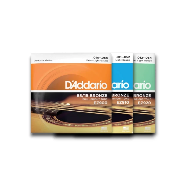 D'addario EZ910 (11-52) 軟弦 木吉他弦 民謠吉他弦 美國製造原廠包裝公司貨 歷史價格詳細信息