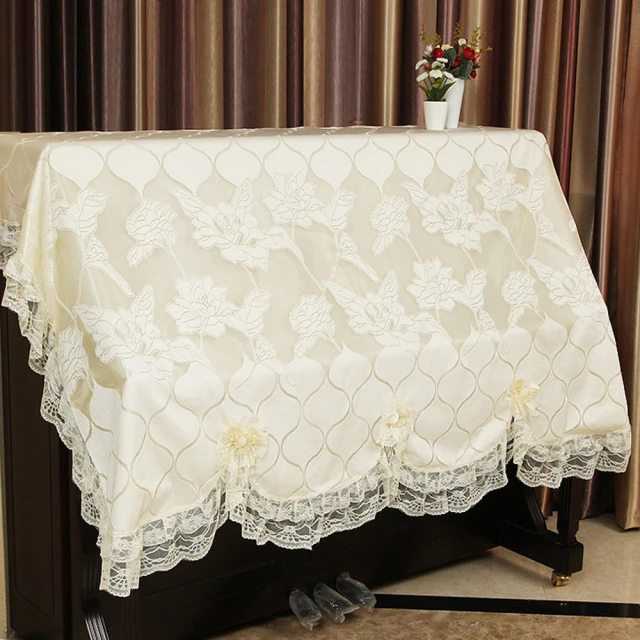 立式鋼琴蓋布全罩北歐式高檔輕奢金絲絨防塵蓋巾電子琴半批 歷史價格詳細信息