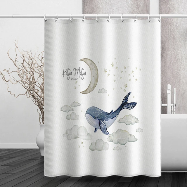 【三房兩廳】北歐夢幻防水防霉EVA加厚浴簾180x200cm(加厚設計/防潮設計/ 耐髒設計/防水設計) 歷史價格詳細信息