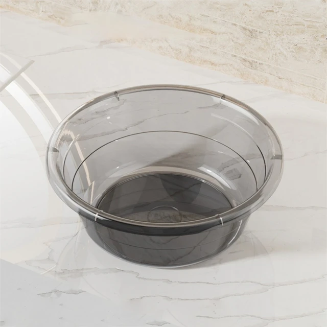 【茉家】環保材質圓潤高透亮厚實臉盆(大號2入) 歷史價格詳細信息