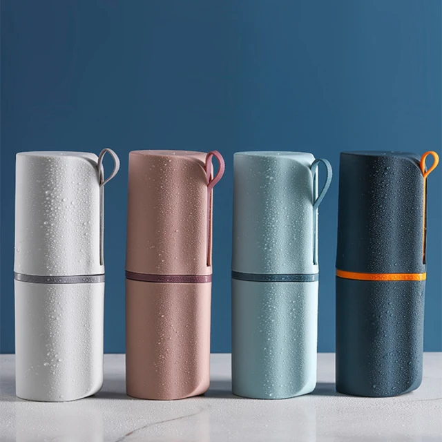 旅行牙刷牙膏收納盒 旅行漱口杯 牙刷收納盒 膠囊杯 歷史價格詳細信息