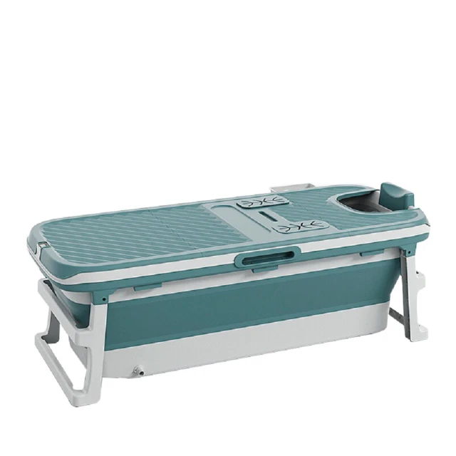 【Zhuyin】泡澡桶免安裝加長摺疊泡澡桶120cm(附豪華配件組 折疊浴缸 澡盆  游泳池儲水桶) 歷史價格詳細信息