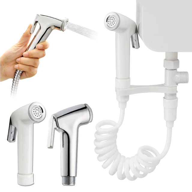 馬桶噴槍【三件套裝組】強勁沖水 ABS 增壓沖洗器 衛浴噴槍 噴水槍 噴槍 軟管 沖洗器 浴室噴槍 歷史價格詳細信息