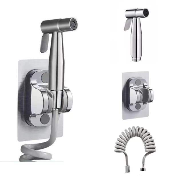 不銹鋼婦洗器 免治沖洗器 洗屁股神器 沖洗器噴頭 廁所沖洗器 洗廁所噴頭 強力噴槍 馬桶噴水器 630-TF150G 歷史價格詳細信息