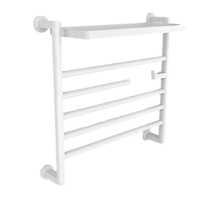 110V電熱毛巾架 智能旋轉 免打孔毛巾架 浴室衛生間置物架 恒溫電加熱烘乾架子 歷史價格詳細信息