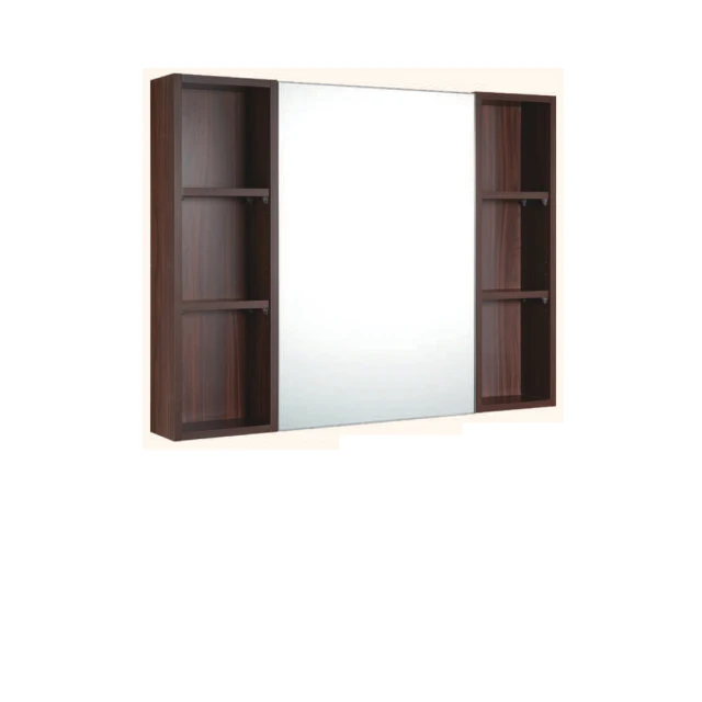 【大巨光】櫃身貼胡桃木美耐板/開放櫃背貼明鏡橫移鏡櫃(SR-F) 歷史價格詳細信息