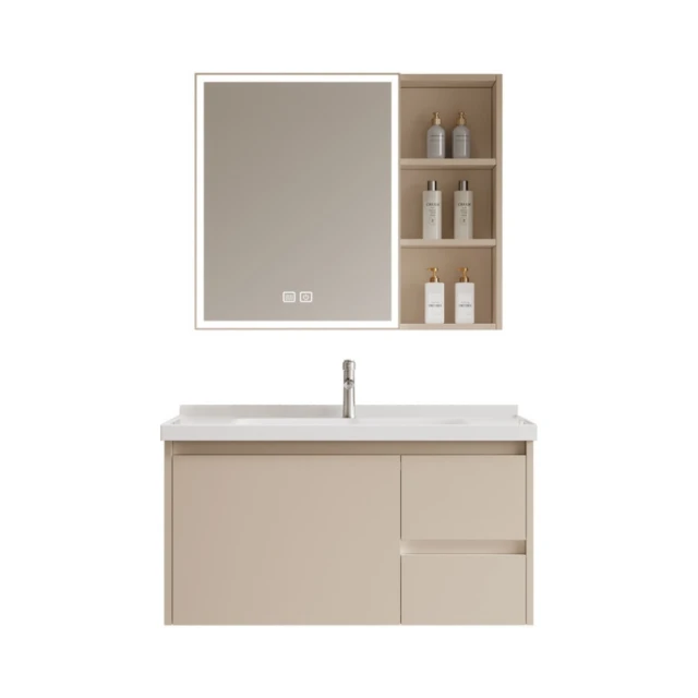 【WOG 窩居】智能異形浴室鏡半圓不規則帶燈衛浴鏡60cm(壁掛鏡/浴鏡/觸摸屏) 歷史價格詳細信息