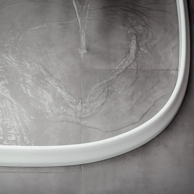 浴室擋水條3米 可彎曲裁剪 浴室乾濕分離 擋水條  防水條 黏貼式 乾濕分離 浴缸 馬桶 浴室 衛浴 歷史價格詳細信息