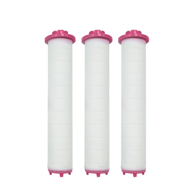 【QSPA】二代QSPA升級大流量甜甜圈造型增壓細水蓮蓬頭-專用亞硫酸鈣PP棉濾芯(3入顏色隨機) 歷史價格詳細信息