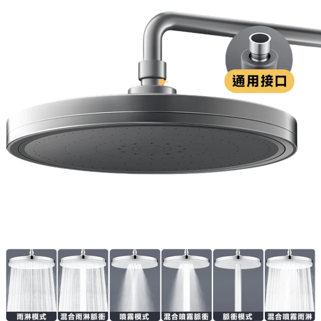 六檔增壓花灑噴頭淋浴花曬頭超強高壓大出水量加壓手持多功能裝 歷史價格詳細信息