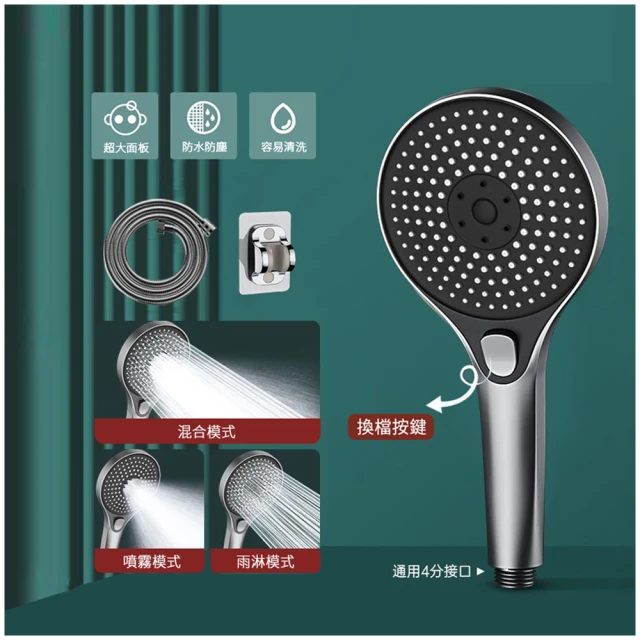 (組合) 增壓型一鍵停止蓮蓬頭- 旋鈕式2入 歷史價格詳細信息