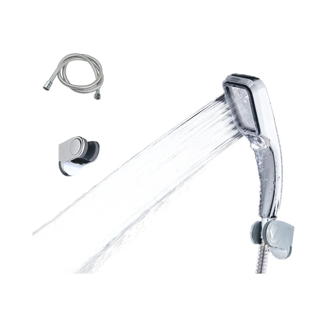 【家庭衛浴】高質感槍灰三檔調節蓮蓬頭套組(免打孔 花灑 淋浴 按摩 噴頭 增壓蓮蓬頭) 歷史價格詳細信息