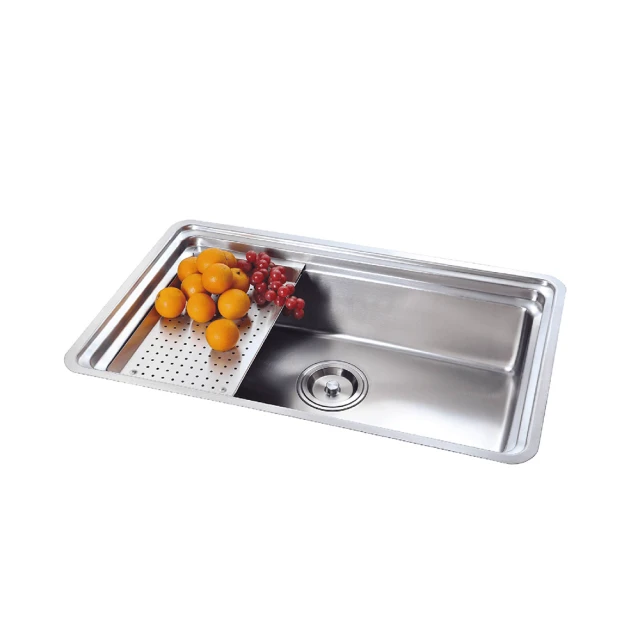 廚房不鏽鋼水槽拉絲大單槽——60x45套餐A （洗碗池/洗碗盆/洗菜池/台下盆） 歷史價格詳細信息
