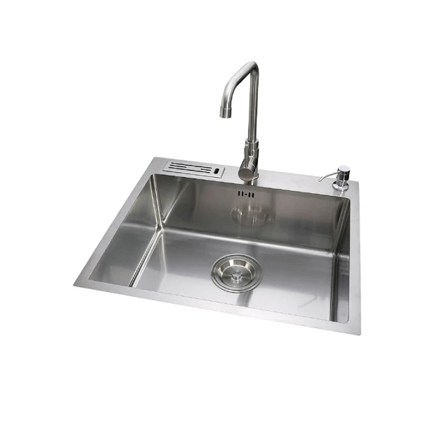 廚房不鏽鋼水槽拉絲大單槽——60x45套餐A （洗碗池/洗碗盆/洗菜池/台下盆） 歷史價格詳細信息