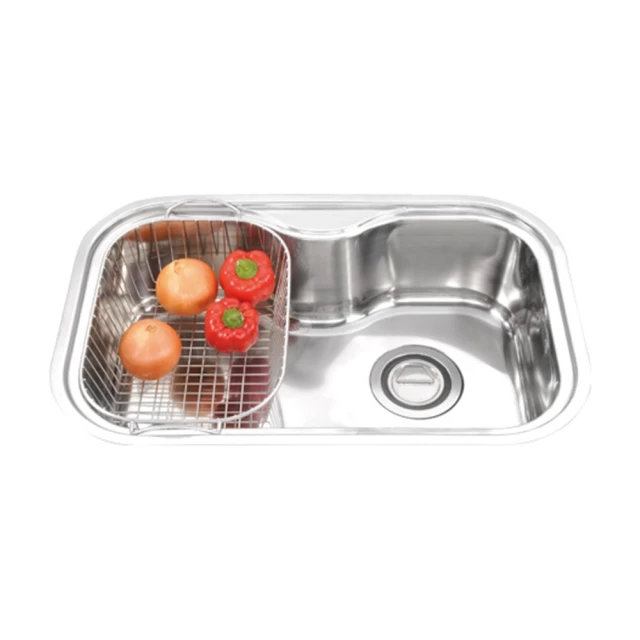 【傑泰】海灣型水槽-毛絲面-厚度1.0mm-無安裝服務(JT-1820A) 歷史價格詳細信息