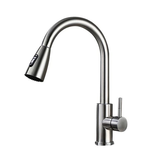 【Felsted】304不鏽鋼抽拉廚房水龍頭(冷熱水龍頭/抽拉自如/雙模出水/360度旋轉) 價格比較,價格查詢,歷史價格詳細信息