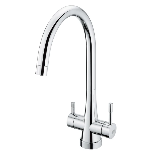 【大巨光】無鉛玫瑰金無鉛廚房檯面單孔雙槍過濾生飲廚房龍頭(AB-KD-101ROSE) 歷史價格詳細信息