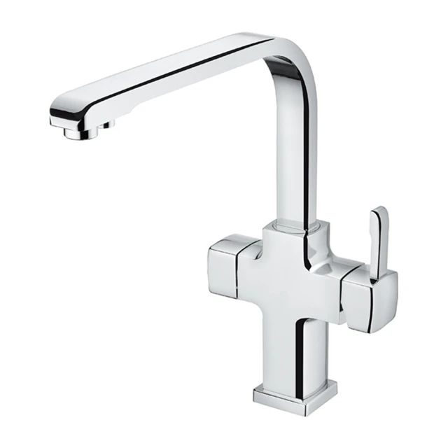 【大巨光】無鉛玫瑰金無鉛廚房檯面單孔雙槍過濾生飲廚房龍頭(AB-KD-101ROSE) 歷史價格詳細信息