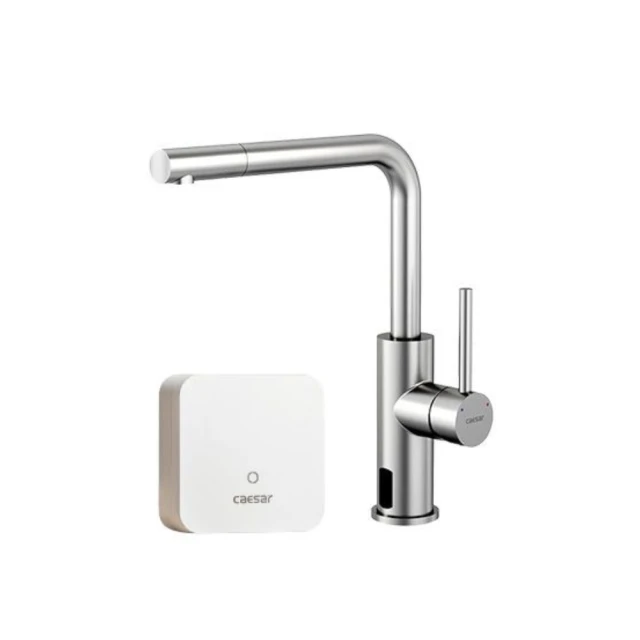 【CAESAR 凱撒衛浴】無鉛立式伸縮廚房龍頭-不鏽鋼絲光色 K905CSL(不含安裝 / 抽拉式水龍頭) 歷史價格詳細信息