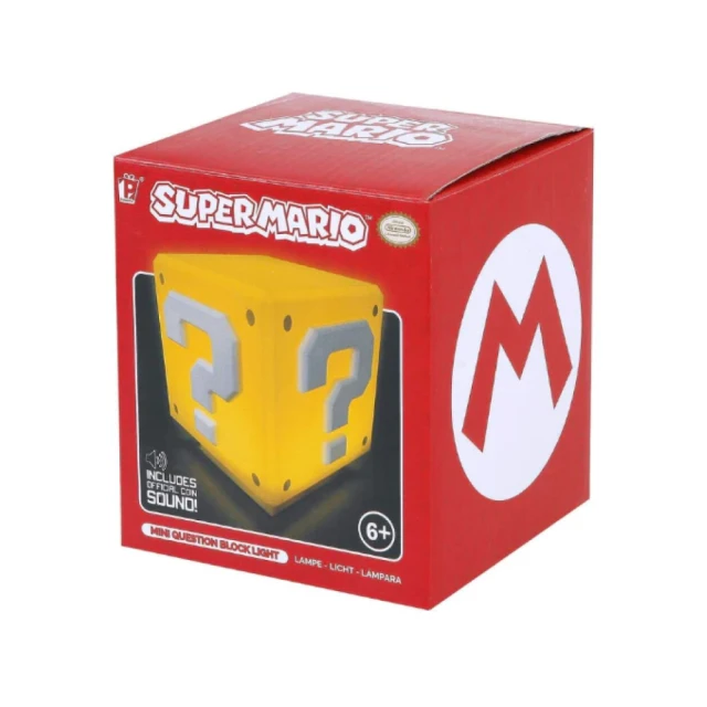 Paladone 任天堂 瑪利歐造型小夜燈 蘑菇 問號磚塊 火焰花 嘿呵 歷史價格詳細信息