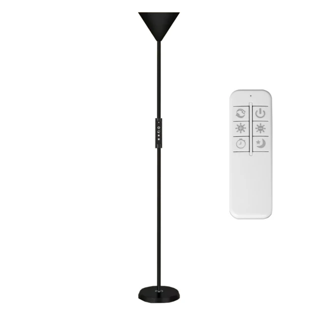 【YIZ TIME】18W觸摸調節三色調光調色LED護眼落地立燈-遙控款（護眼燈/閱讀燈/落地燈/學習燈/鋼琴燈） 歷史價格詳細信息