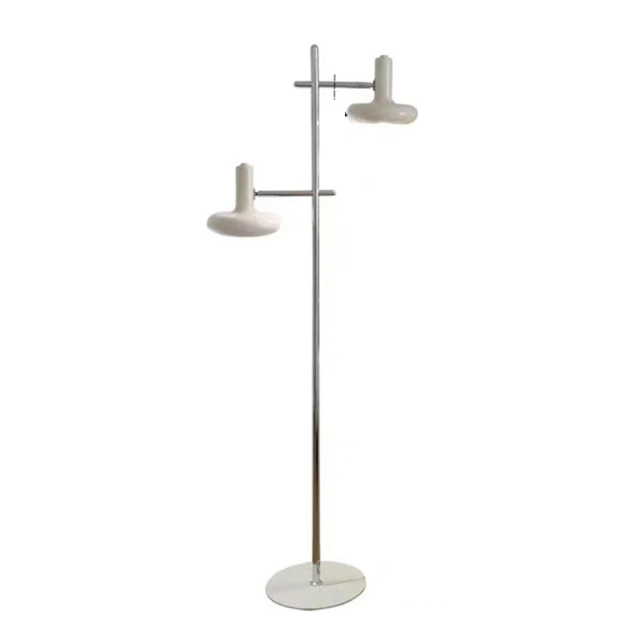 雙頭奶油風落地燈 臥室床頭燈 客廳裝飾燈 沙發旁氛圍燈 立燈 歷史價格詳細信息