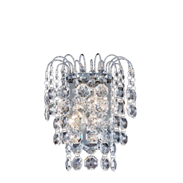 【大巨光】華麗風E14*2 2燈水晶燈_壁燈(LW-11-439A) 歷史價格詳細信息