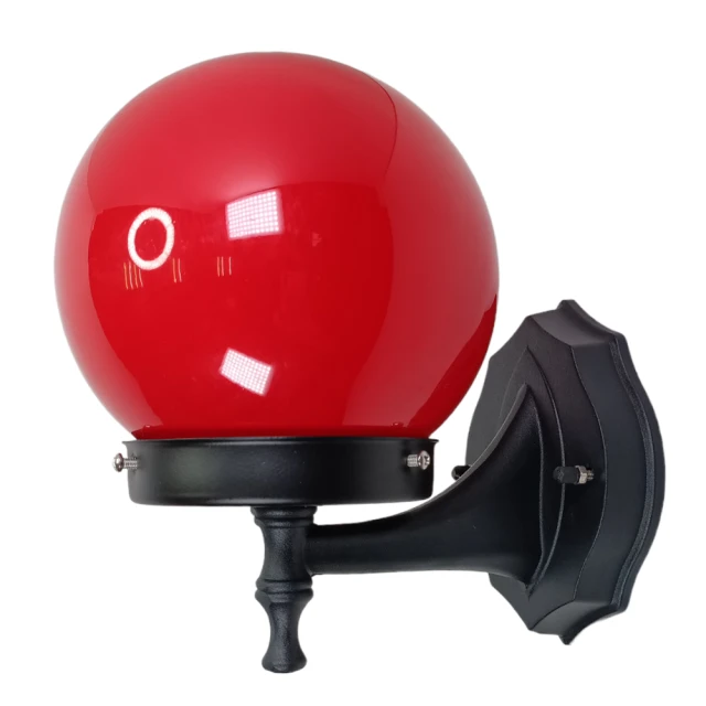 【彩渝】150MM PMMA 壁燈(戶外球形壁燈 球形燈罩 階梯燈 洗牆燈 可搭LED) 價格比較,價格查詢,歷史價格詳細信息