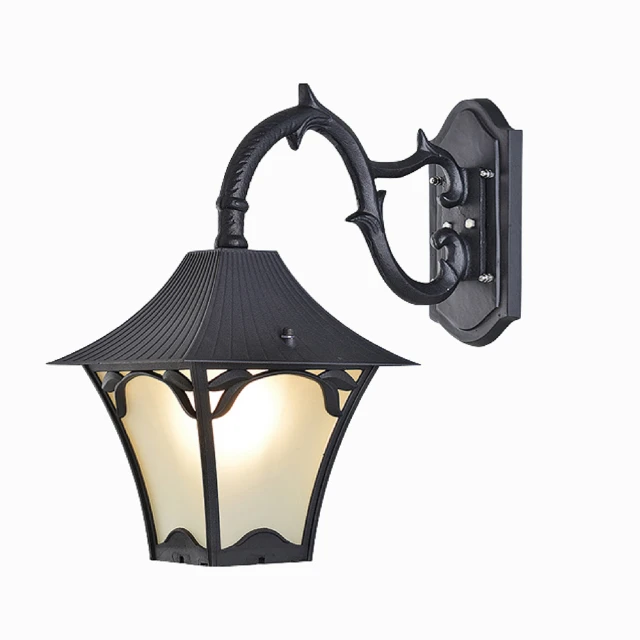 歐式led戶外防水模組30w 60w 75w圓形壓鑄pc柱頭庭院燈 歷史價格詳細信息