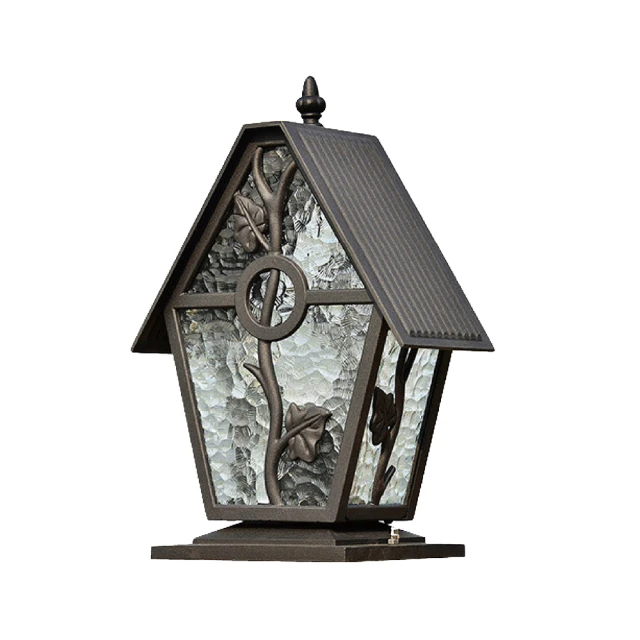 【彩渝】門柱燈(防水門柱燈  圍牆燈 戶外燈 可搭配LED) 歷史價格詳細信息