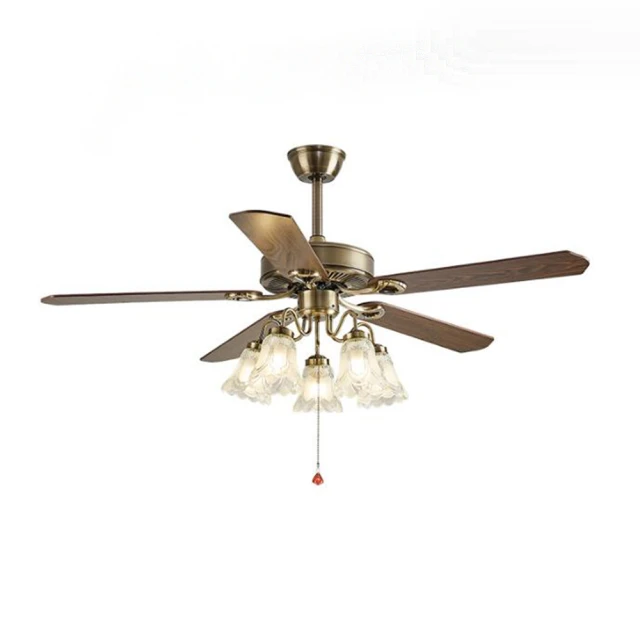 【SongSH】（52吋支持小愛同學語音+手機APP）吊扇燈110V電扇燈復古簡約變頻雙控遙控風扇(吊扇燈/電扇燈) 價格比較,價格查詢,歷史價格詳細信息