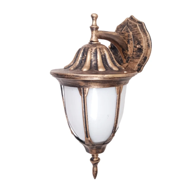 歐式led戶外防水模組30w 60w 75w圓形壓鑄pc柱頭庭院燈 歷史價格詳細信息