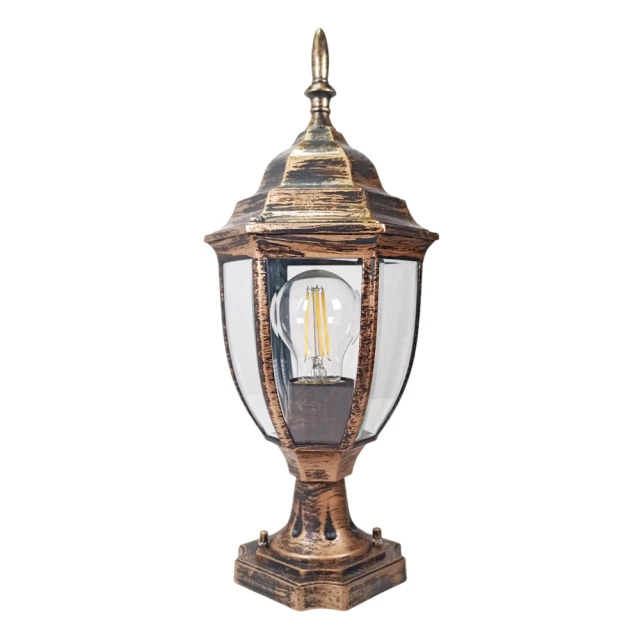 彩渝 大南瓜門柱燈 戶外柱頭燈 柱頭燈 門柱燈 圍牆燈 大門燈 外牆燈 E27燈頭 歷史價格詳細信息