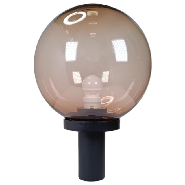 【彩渝】250MM PMMA 門柱燈(PE 圓球 戶外球形柱頭燈 球型燈罩 庭園燈 可搭配LED) 歷史價格詳細信息