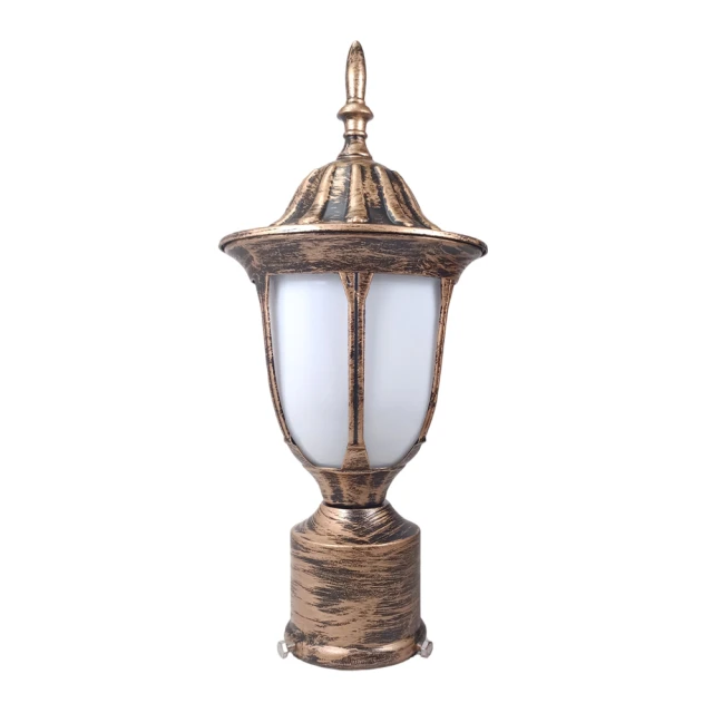 彩渝 皇冠門柱燈 戶外柱頭燈 柱頭燈 門柱燈 圍牆燈 大門燈 外牆燈 E27燈頭 歷史價格詳細信息