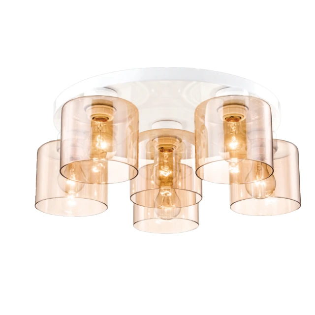 【大巨光】現代風E27x6 6燈半吸頂燈-中(BM-51043) 歷史價格詳細信息