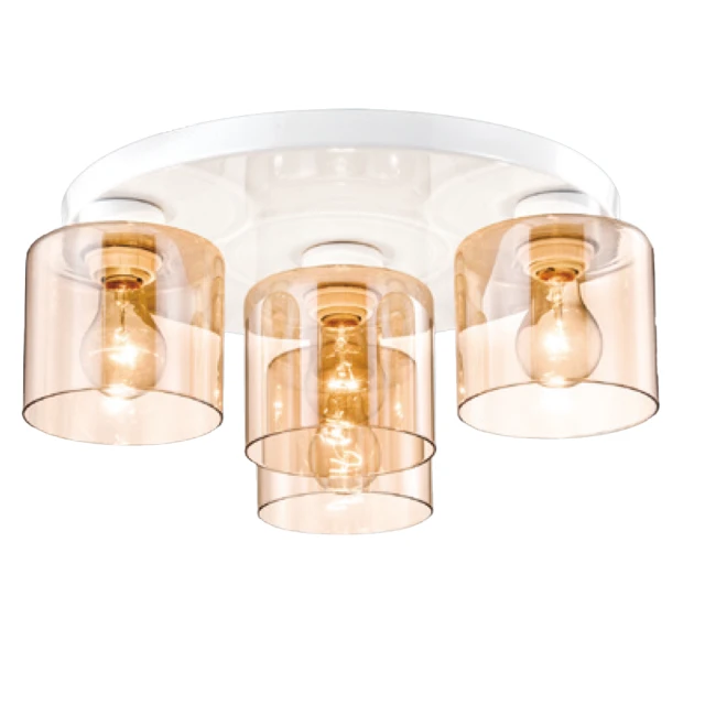 【大巨光】現代風E27x4 半吸頂燈-中(MF-1865黑/MF-1866白) 歷史價格詳細信息